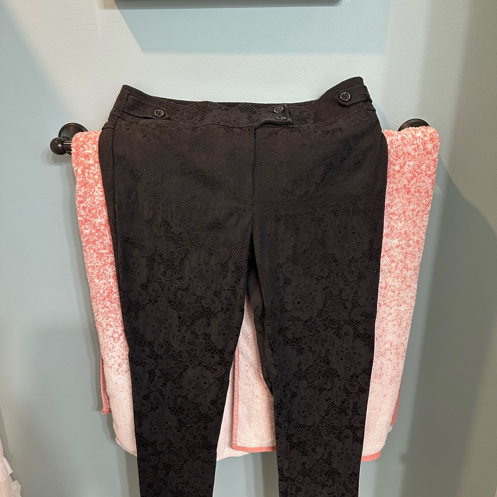 🛼SOHO Lace Pants Sz 12 NWOT - Picture 3 of 6